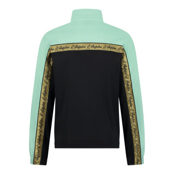 Australian duo jacket gold breasted 3.0 | black - gossamer green