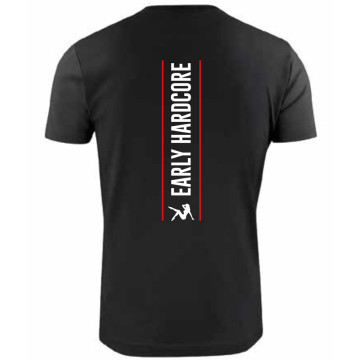 Ouwe stijl is Botergeil T-shirt Early Hardcore | noir rouge