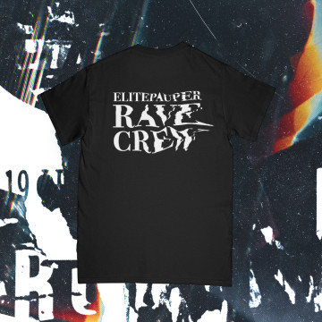 Elitepauper Rave Crew T-Shirt | Zwart