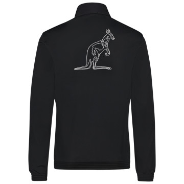 Veste slim Australian passepoilée blanche + big logo 3.0 | noir