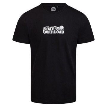 100% Hardcore X System Overload T-shirt LIFE ON DISTORTION | Noir
