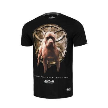 Pit Bull T-Shirt Curb | Noir