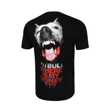 Pit Bull Where Is My Money T-Shirt | Noir