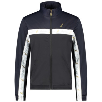 Australian duo jacket white breasted 3.0 | black - navy