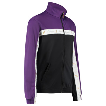 Australian duo jacket white breasted 3.0 | black - purple